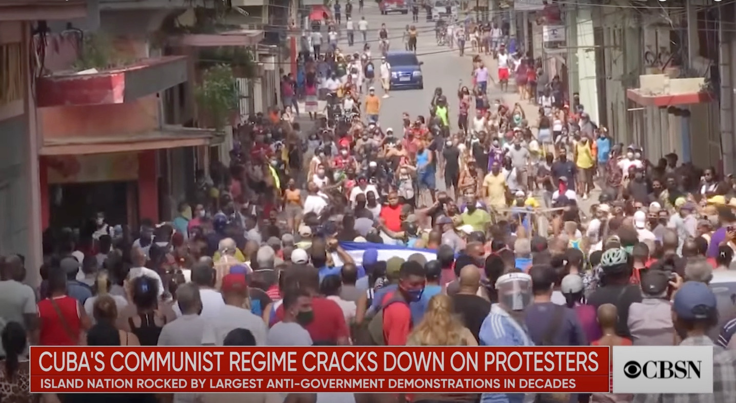 Liberal Professor:  BLM Siding with Communist Cuban Regime Over Protestors