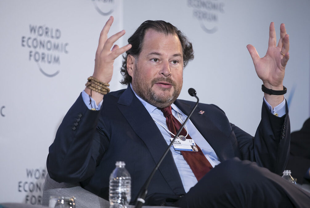 Marc Benioff Just Can’t Relinquish His Leftist Advocacy Lead Role at Salesforce